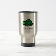 Grunge Turtle Coffee Mugs