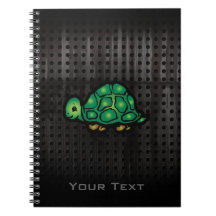 Grunge Turtle Notebook
