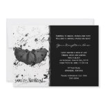 Grunge TuTu Invitation