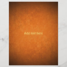 Grungy autumn colours background orange and brown custom flyer