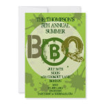 Grungy BBQ Modern Invitation