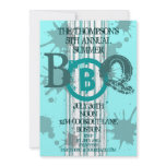 Grungy BBQ Modern Invitation