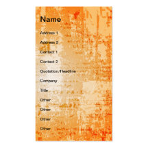 grungy deisgn business card