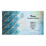 grungy design business card
