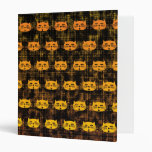 Grungy Halloween Cat Binder