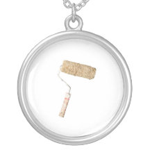 Grungy paint roller jewelry
