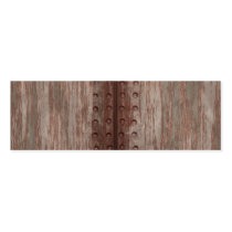 Grungy Riveted Rusty Metal
