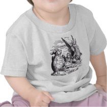 Gryphon, Alice  and Mock Turtle t-shirts