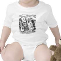 Gryphon, Alice  and Mock Turtle t-shirts
