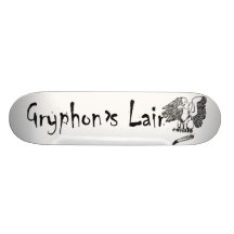 Gryphons Lair Logo Skateboard