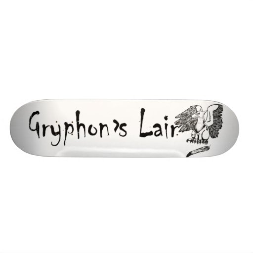 Gryphons Lair Logo Skateboard