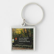 GSMNP Sign - Autumn colours Keychain