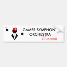 GSO Bassoon Bumper Sticker