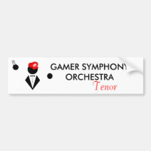 GSO Tenor Bumper Sticker