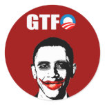 GTFO ROUND STICKERS