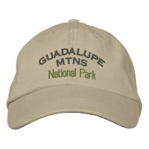 Guadalupe Mountains National Park Embroidered Hat