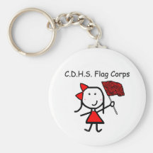 Guard - C.D.H.S. Flag Corps Key Chains