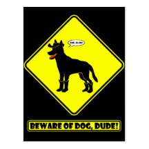 GUARD DOG-23 POSTCARDS