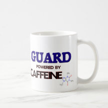 Guard Powered by caffeine Coffee Mug