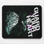 Guard Your Heart Mouse Pads
