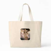 Guardian Angel and Child Tote Bag