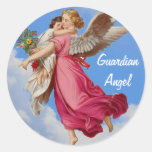 Guardian Angel And Child Inspirational Sticker
