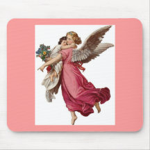 Guardian Angel With Child Mouse Pads