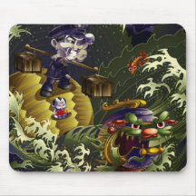 Guardian Of The South - Turtle Mouse Mats