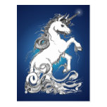 Guardian Unicorn Post Card