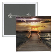 Guardians of the light pinback button