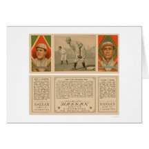 Guarding First Red Sox Baseball 1912 Card
