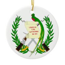 Guatemala Coat of Arms Ornament ornaments