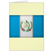 guatemala flag greeting cards