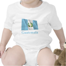 Guatemala Waving Flag with Name T-shirt