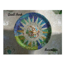 Guell Park Postcard