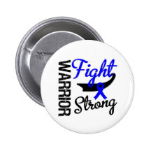 Guerrier de cancer du colon badge