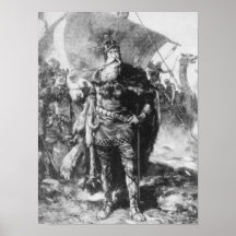 Guerrier de Viking Poster