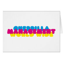 Guerrilla Management Logo 13 Greeting Card