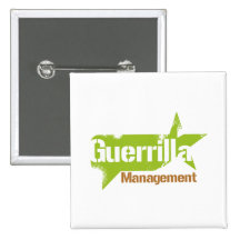 Guerrilla Management Logo 2 Pinback Button