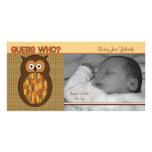 Guess Who?: Birth Announcement photo cards