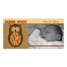 Guess Who? Photo Card Template