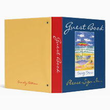 Guest Book, Surviving Stress 3 Ring Binder