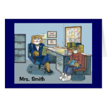 Guidance Counsellor Greeting Card
