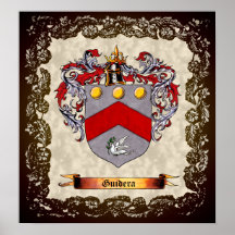 Guidera Coat of Arms Posters