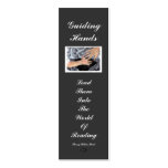 Guiding Hands, Bookmark Customized Business Card