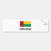 Guinea-Bissau Flag Bumper Sticker