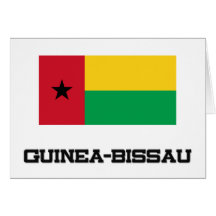Guinea-Bissau Flag Greeting Cards