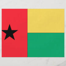 Guinea-Bissau Flag Personalized Flyer