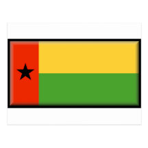 Guinea-Bissau Flag Post Cards