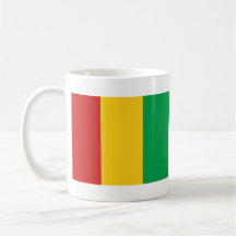 Guinea-Conakry Flag ~ Map Mug